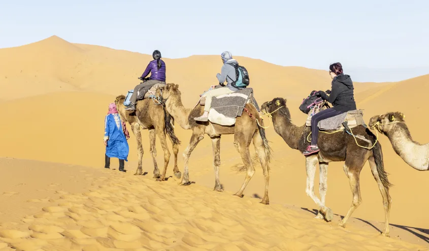 Circuit dans le désert d’Erg Chegaga de Ouarzazate – 4 jours 