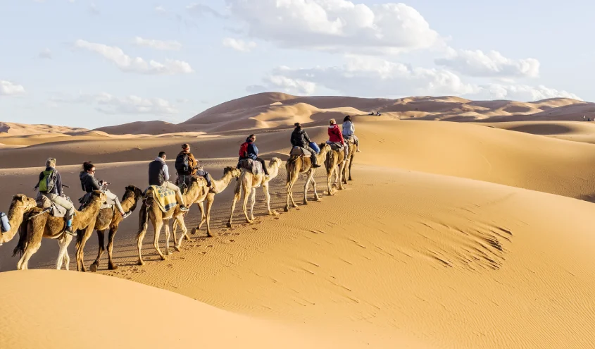 Circuit dans le désert au départ de Marrakech à Fès – 5 jours 