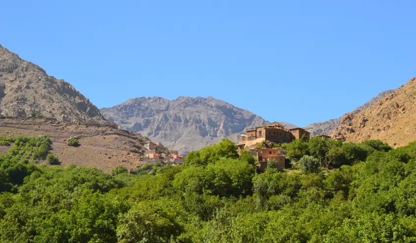 Excursion la vallée de l’Ourika et les montagnes de l’Atlas – 1 jour